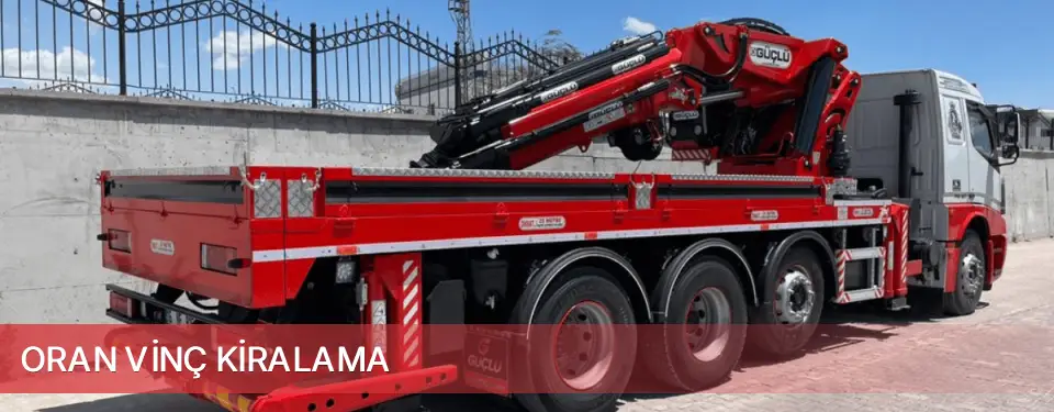 Oran İlçemi Vinç Kiralama